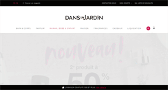 Desktop Screenshot of dansunjardin.com