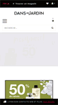 Mobile Screenshot of dansunjardin.com